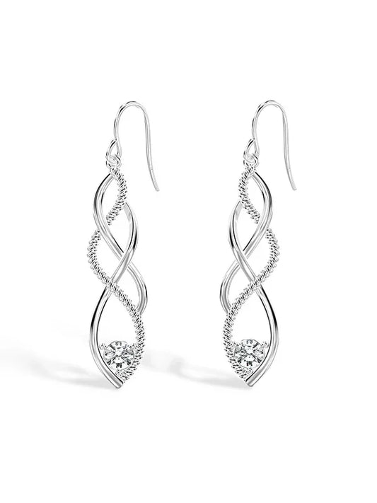 Nodo Infinity Knot Women's Drop Earrings