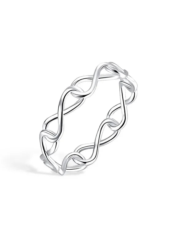 Sempre Infinity Wedding Women's Band Ring