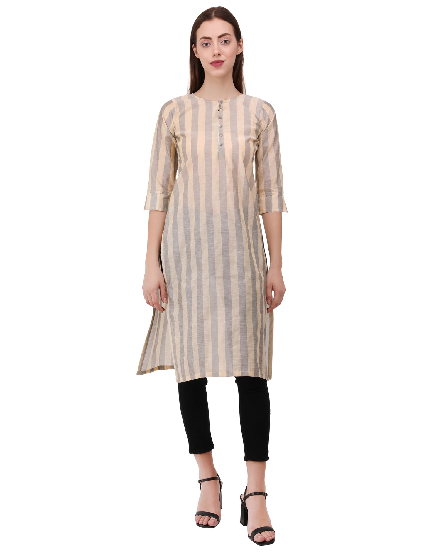 Sayra Printed Flared Kurti for Women