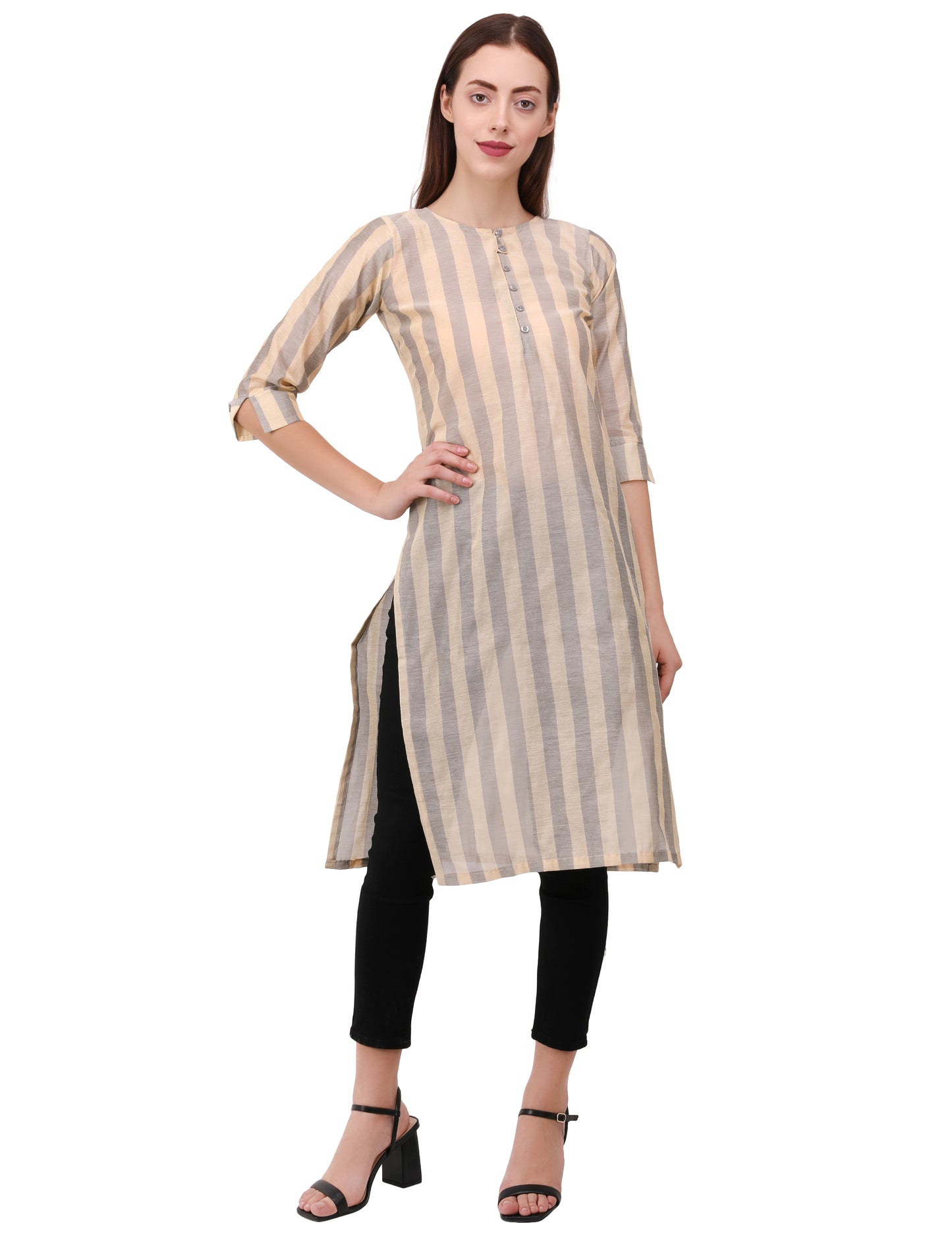 Sayra Printed Flared Kurti for Women