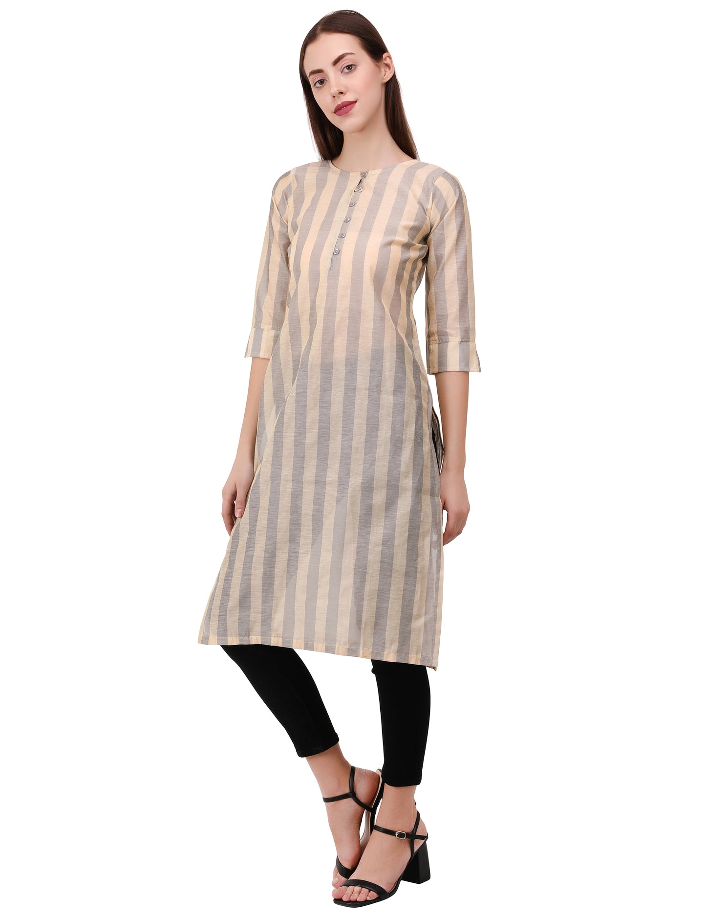 Sayra Printed Flared Kurti for Women