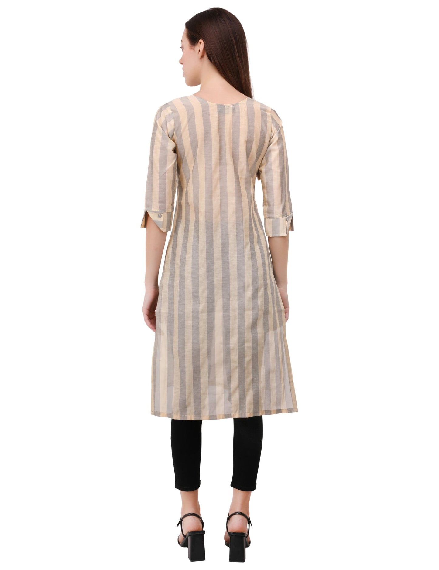 Sayra Printed Flared Kurti for Women