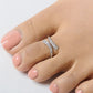 Vira Twisted CZ Women's Toe Ring